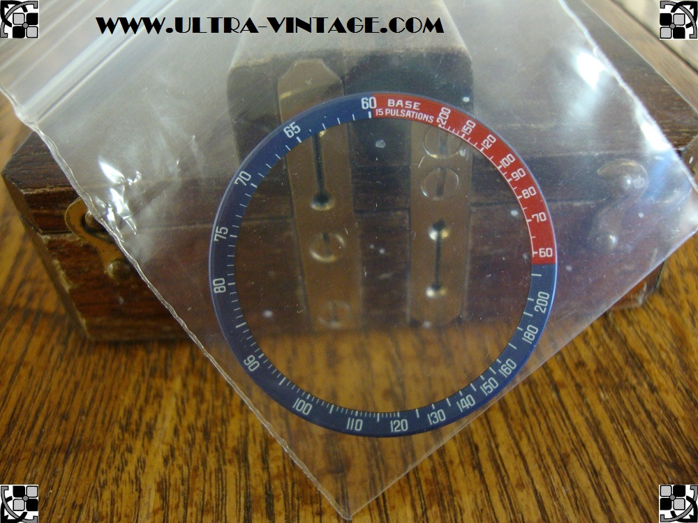 Super Rare Zodiac Tachymeter Crystal Trim Ring